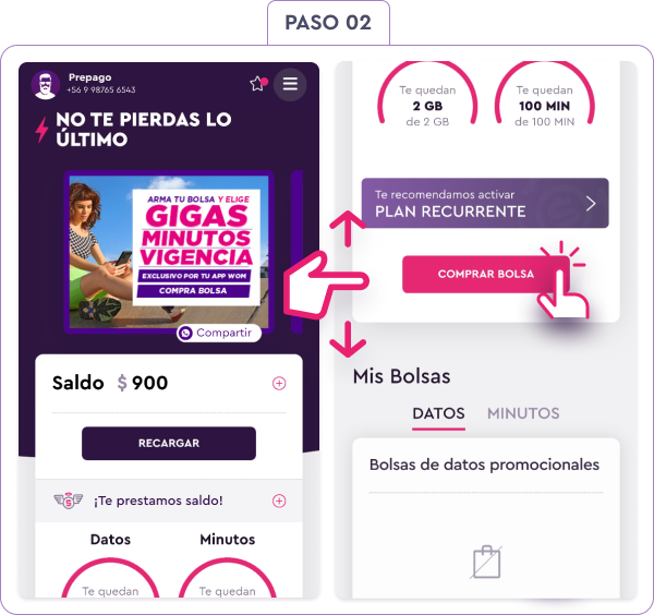 Donde Comprar Bolsas Prepago Centro de Ayuda WOM